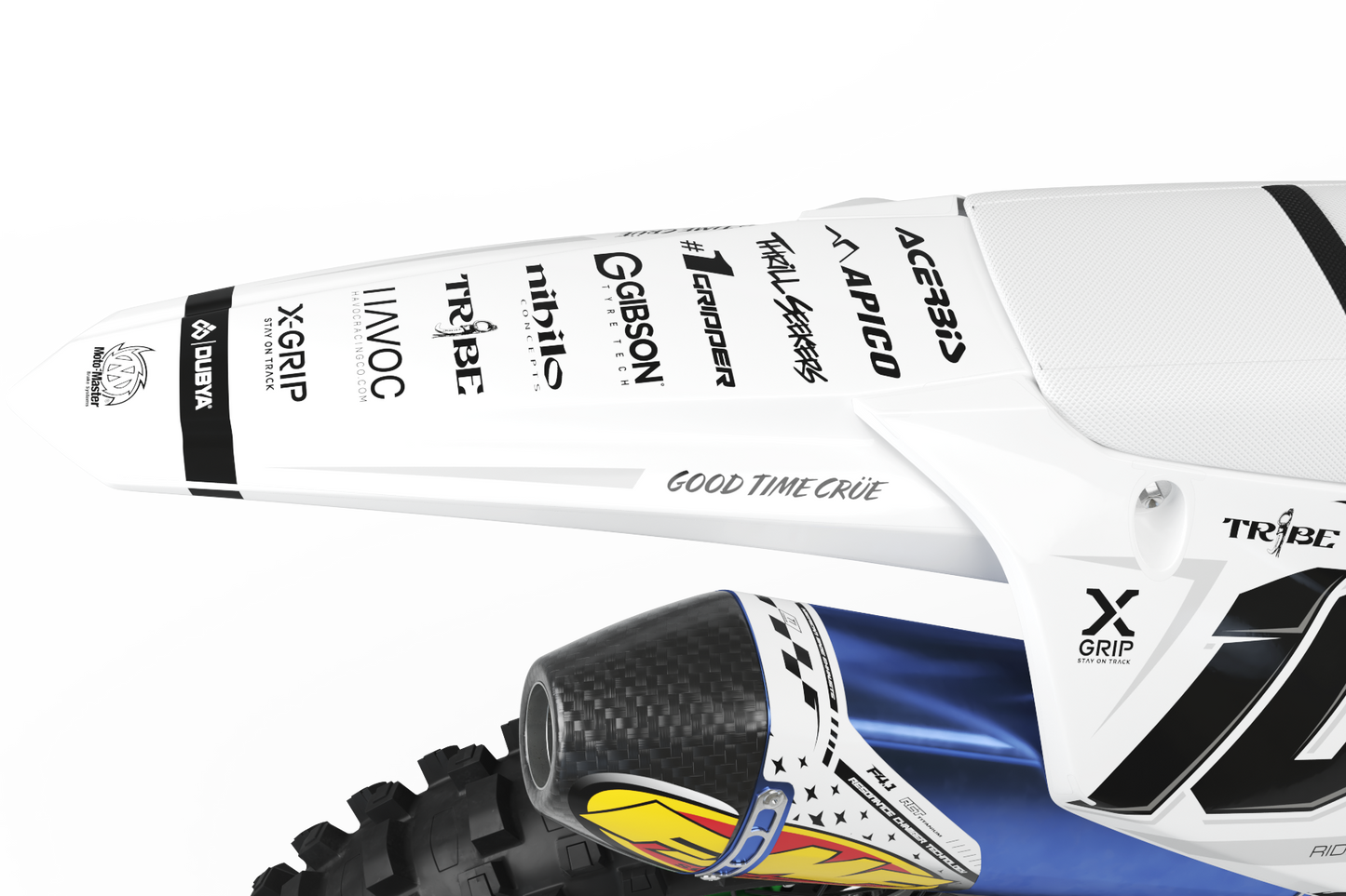 Kawasaki Sacramento Graphics Kit - KX65 KX85 KLX110 KX125 KX250 KX250F KX450F