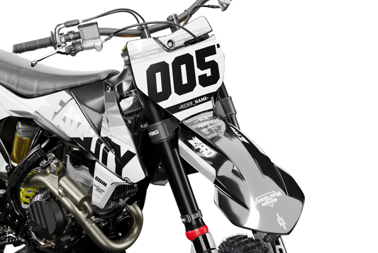 KTM Noir Graphics Kit - SX50 SX65 SX85 SX SXF EXC XC EXCF Six Days 125+