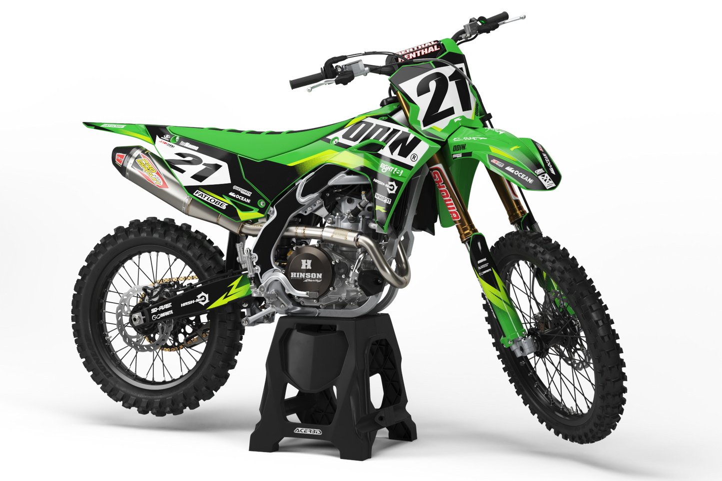 Kawasaki Void Graphics Kit - KX65 KX85 KLX110 KX125 KX250 KX250F KX450F