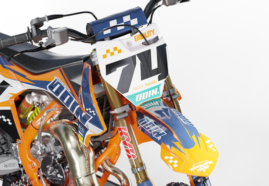 KTM Odin Graphics Kit - SX50 SX65 SX85 SX SXF EXC XC EXCF Six Days 125+