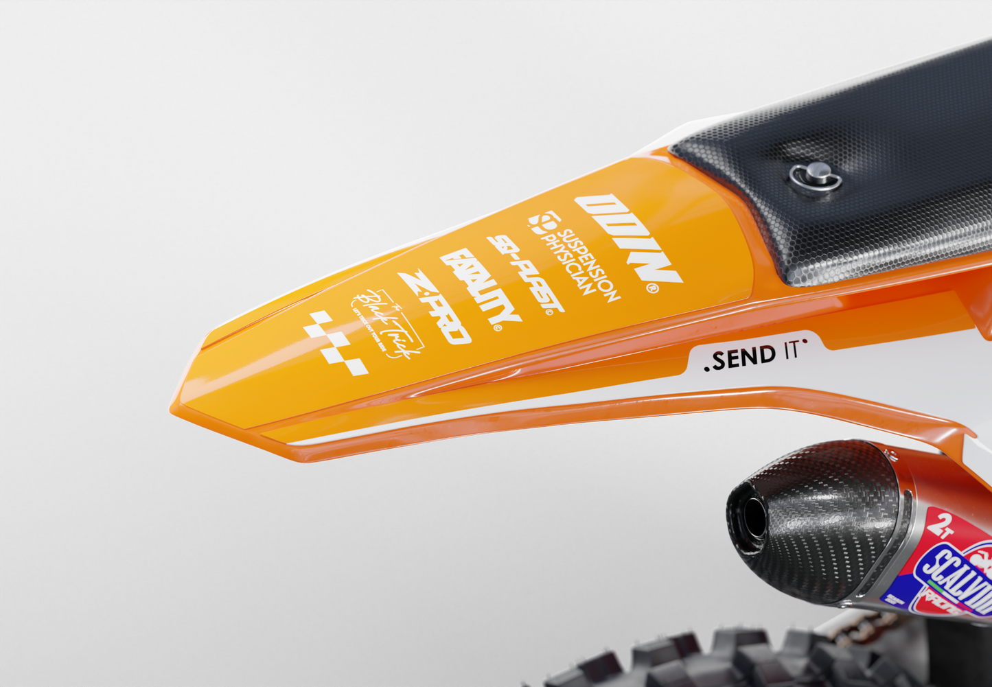 KTM Odin Graphics Kit - SX50 SX65 SX85 SX SXF EXC XC EXCF Six Days 125+