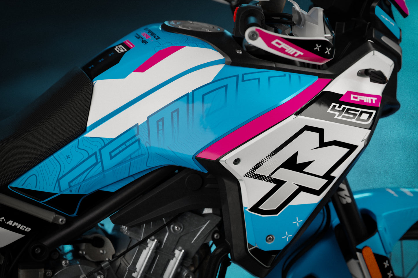 CF Moto 450 MT 2024-2025 Hangzhou Graphics Kit