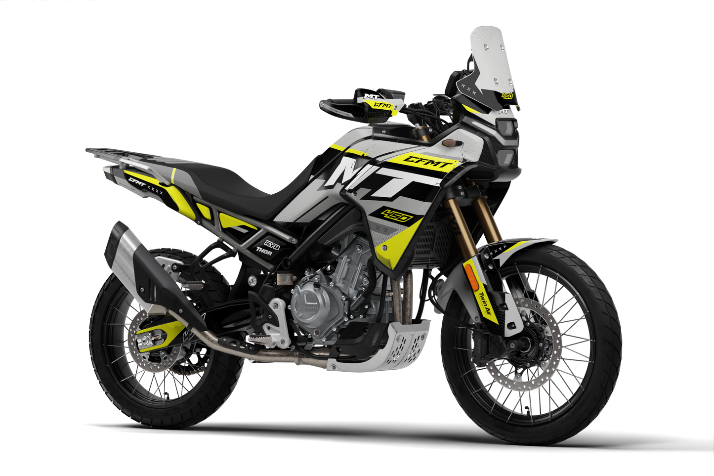 CF Moto 450 MT 2024-2025 Apodaca Graphics Kit