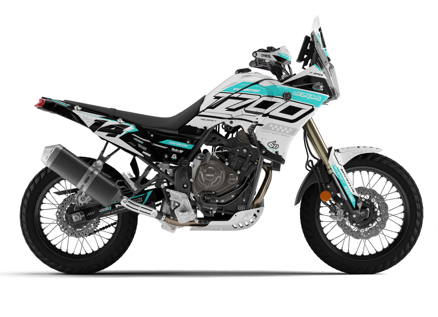 Aspen Graphics Kit - Fits 2025 Yamaha Tenere 700