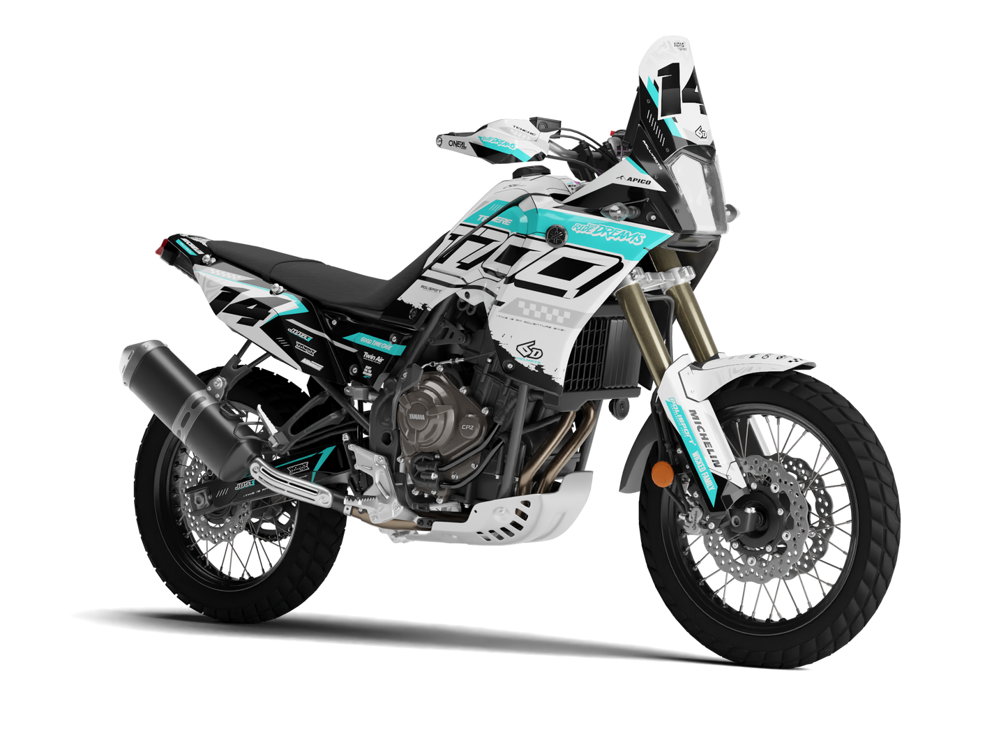 Aspen Graphics Kit - Fits 2025 Yamaha Tenere 700