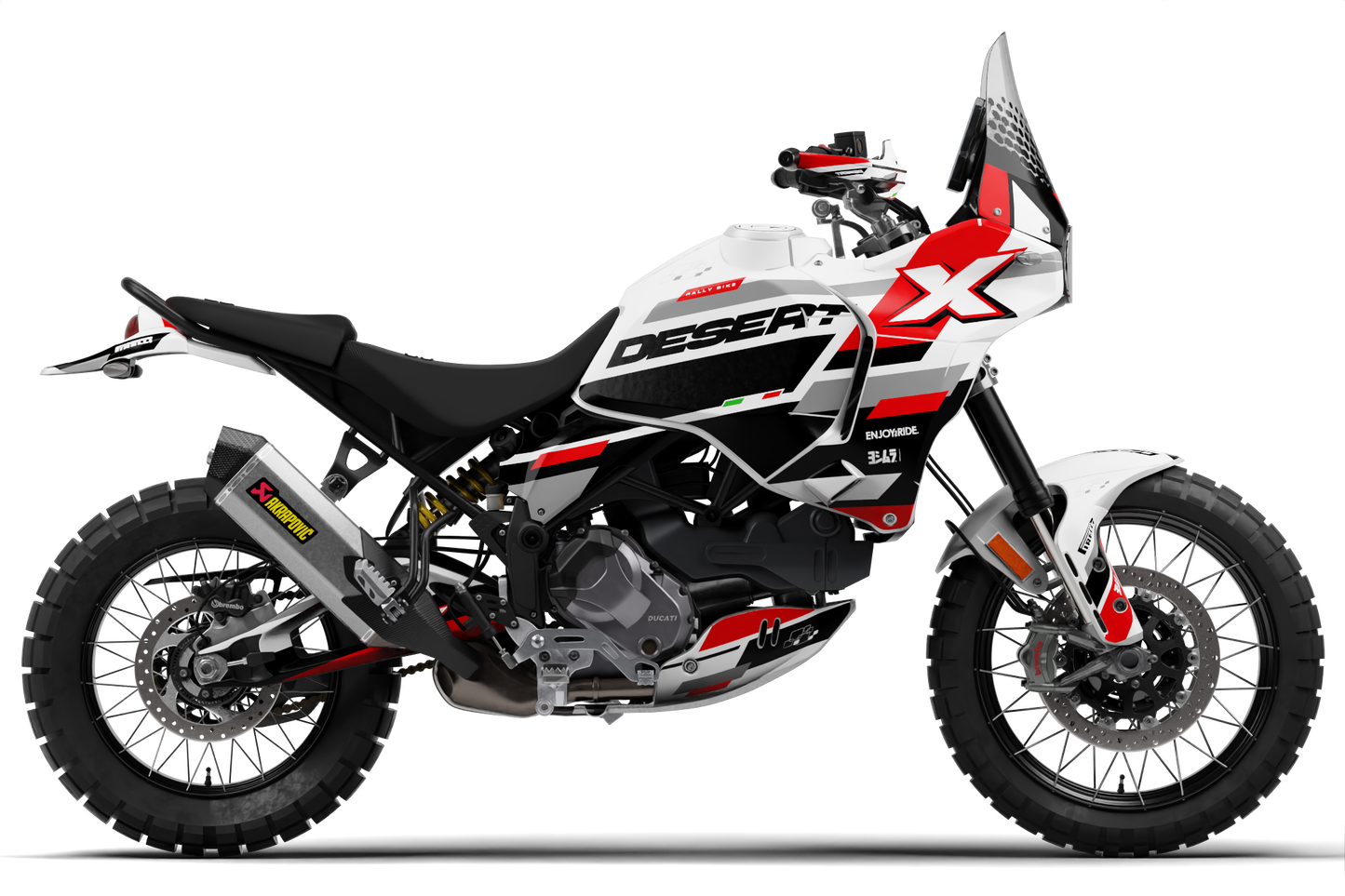 Ducati Desert X 2022-2025 Bologna Graphics Kit