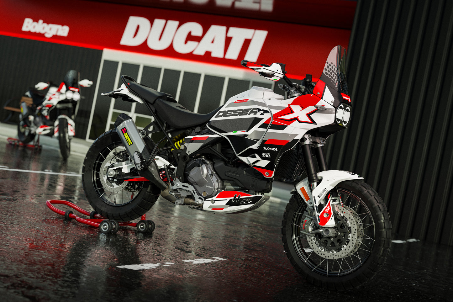 Ducati Desert X 2022-2025 Bologna Graphics Kit