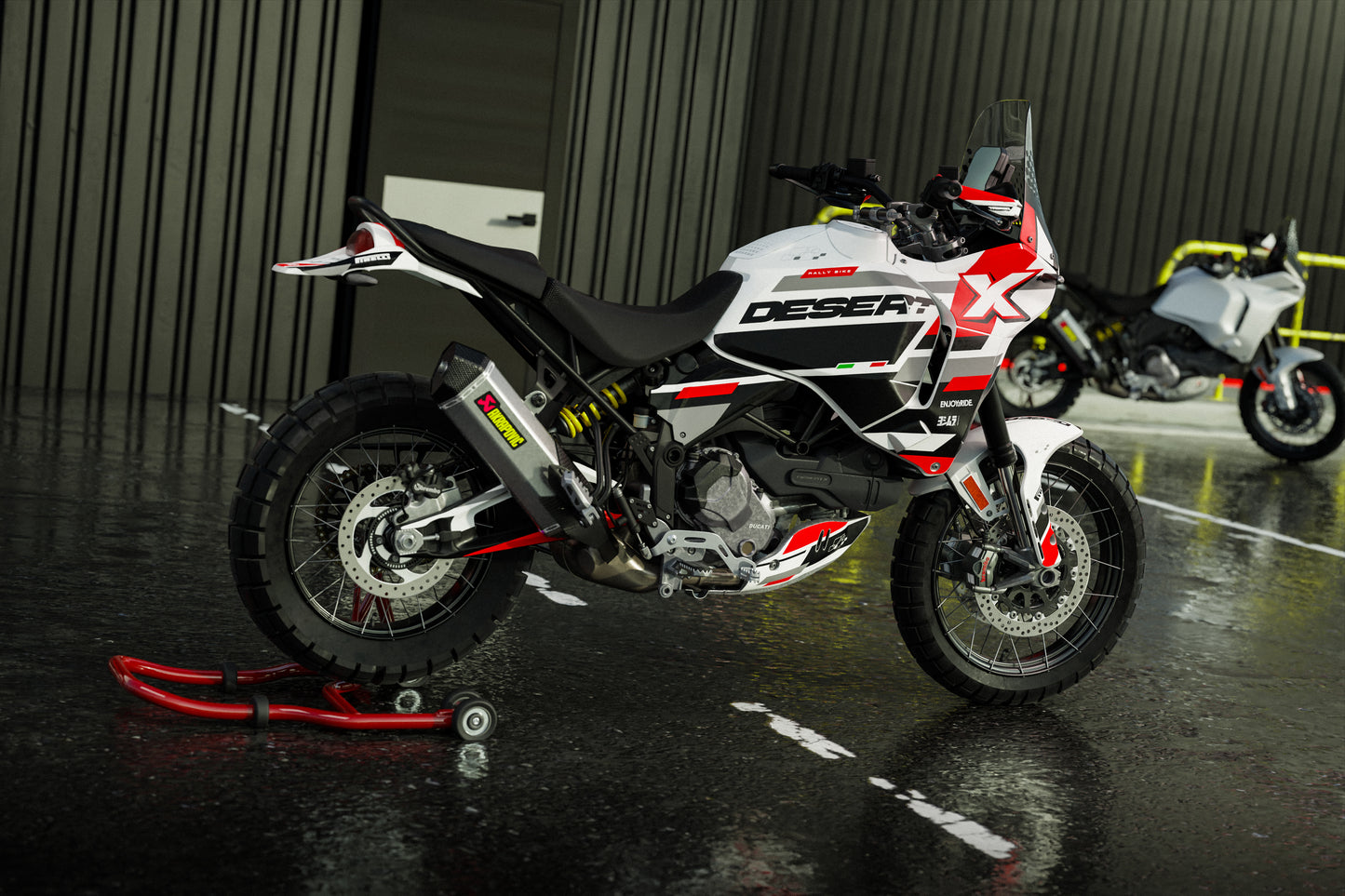 Ducati Desert X 2022-2025 Bologna Graphics Kit
