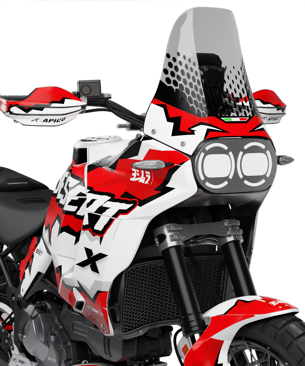 Ducati Desert X 2022-2025 Palermo Graphics Kit
