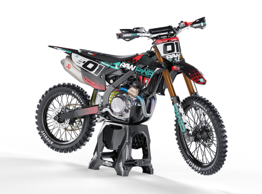 Honda RAWPWR Graphics Kit - CRF50 CRF110 CR125 CR250 CRF250r CRF450r CRF450RL CRF450RX CRF300L