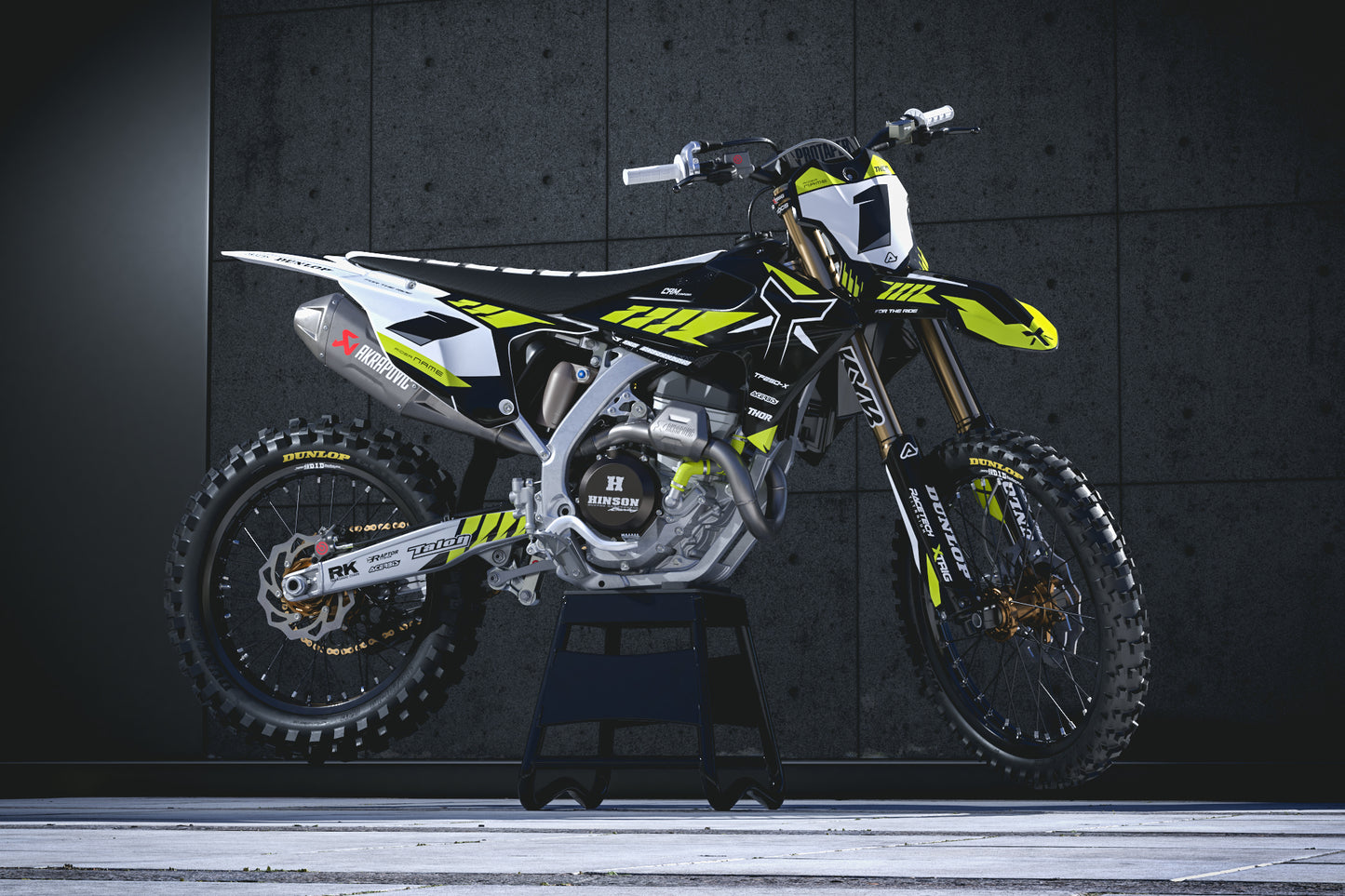 Triumph Coventry Graphics Kit - TF 250-X 450-RC 250-E 250-E