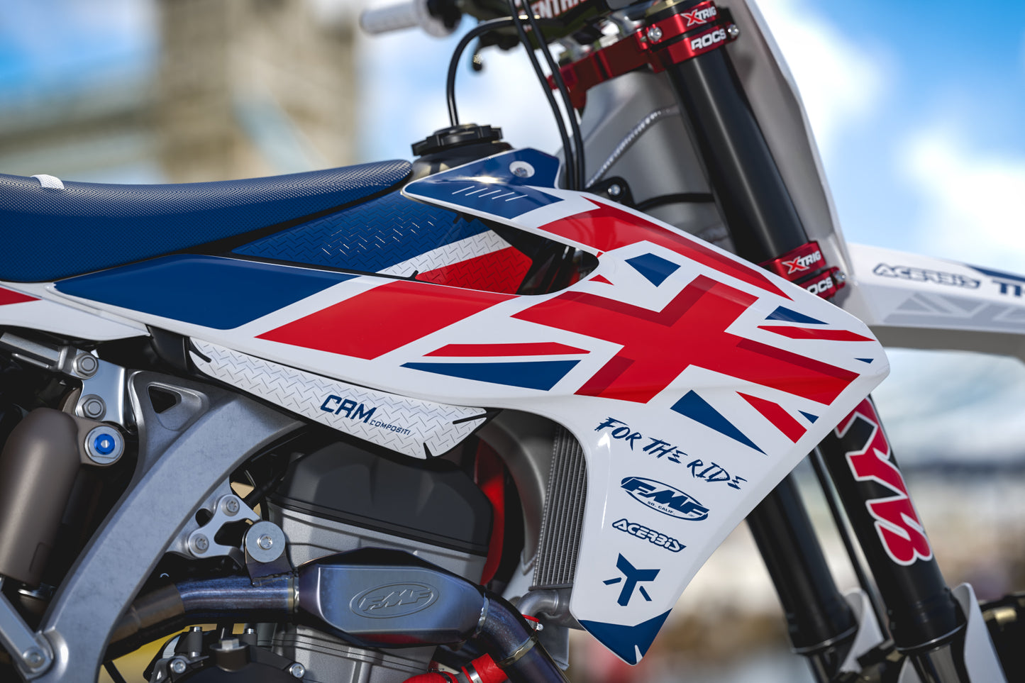 Triumph London Graphics Kit - TF 250-X 450-RC 250-E 250-E