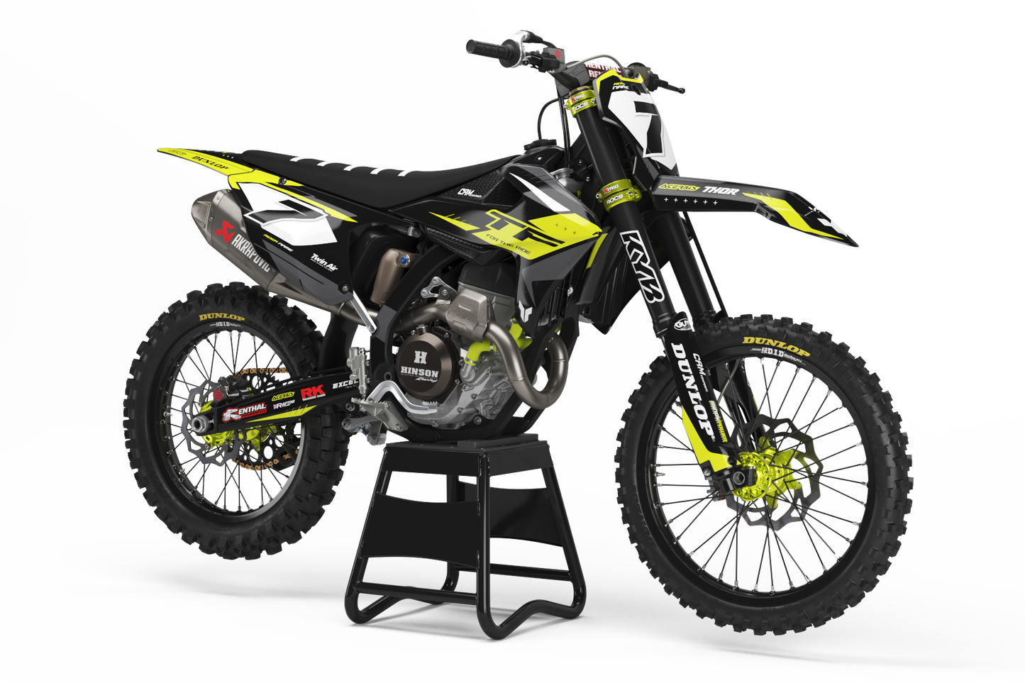Triumph Manchester Graphics Kit - TF 250-X 450-RC 250-E 250-E