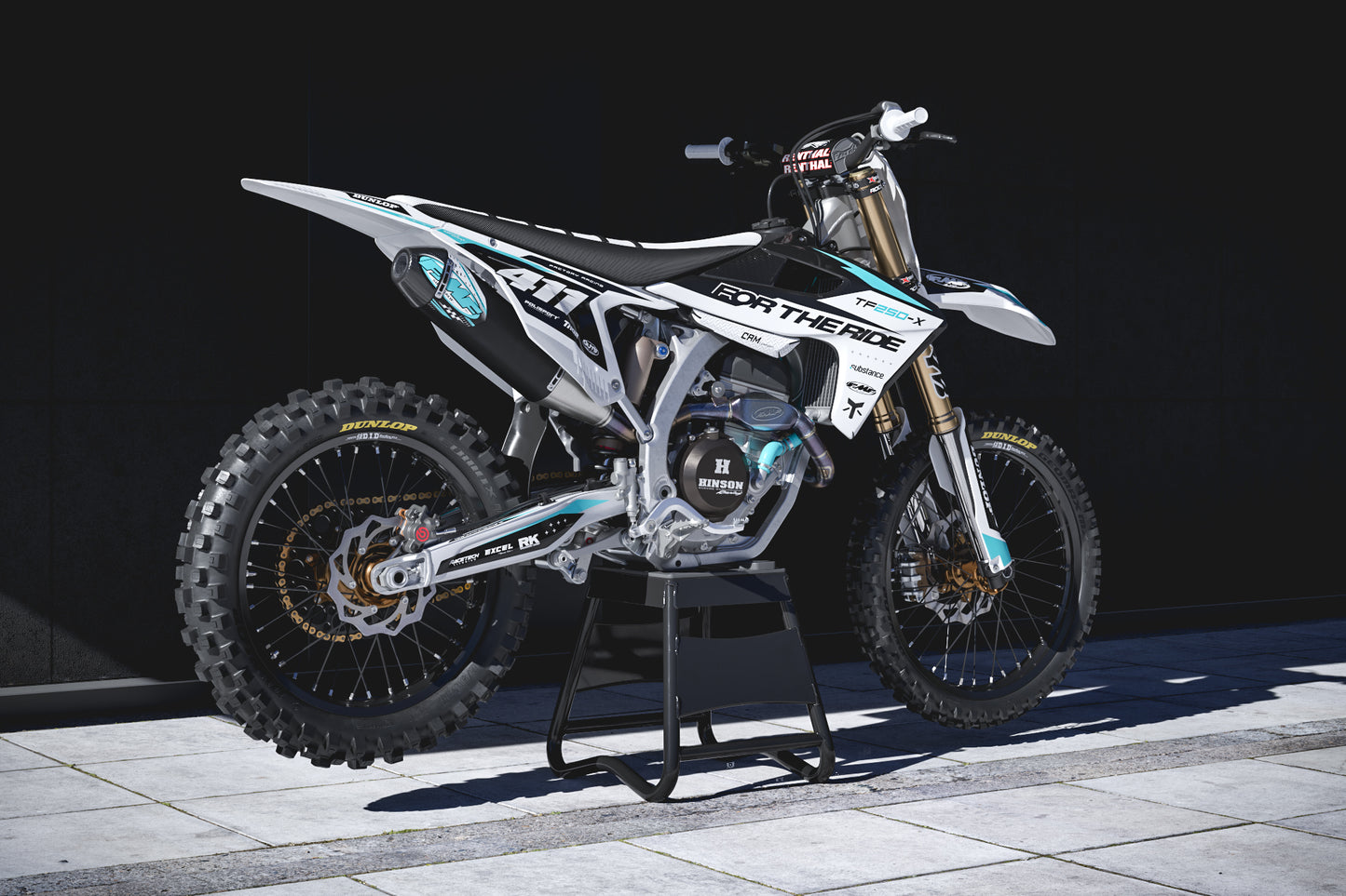 Triumph Wichita Graphics Kit - TF 250-X 450-RC 250-E 250-E