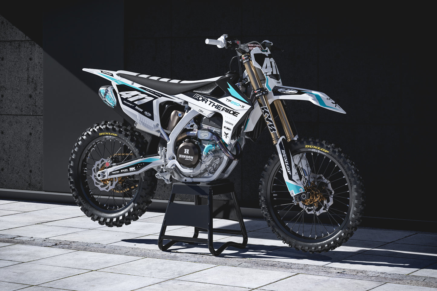Triumph Wichita Graphics Kit - TF 250-X 450-RC 250-E 250-E