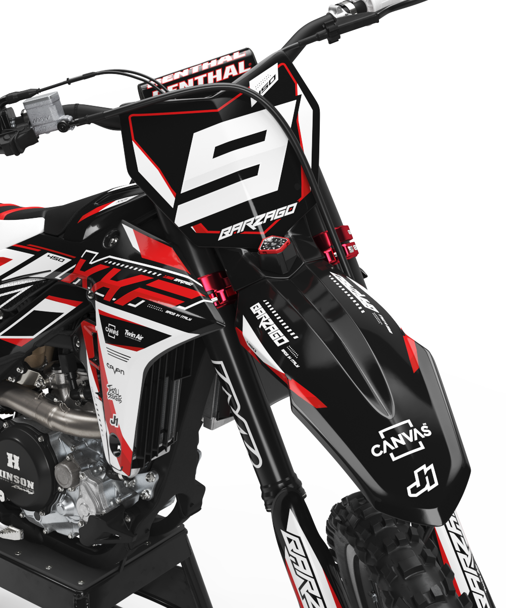 Fantic Bazargo Graphics Kit - XX125 XX250 XXF250 XXF450