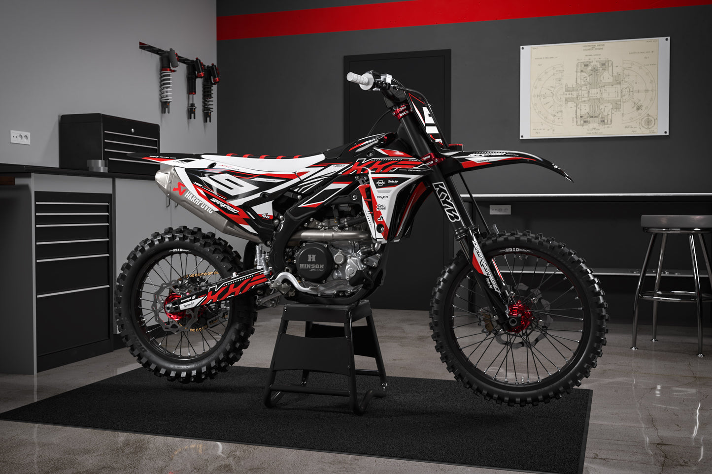 Fantic Bazargo Graphics Kit - XX125 XX250 XXF250 XXF450