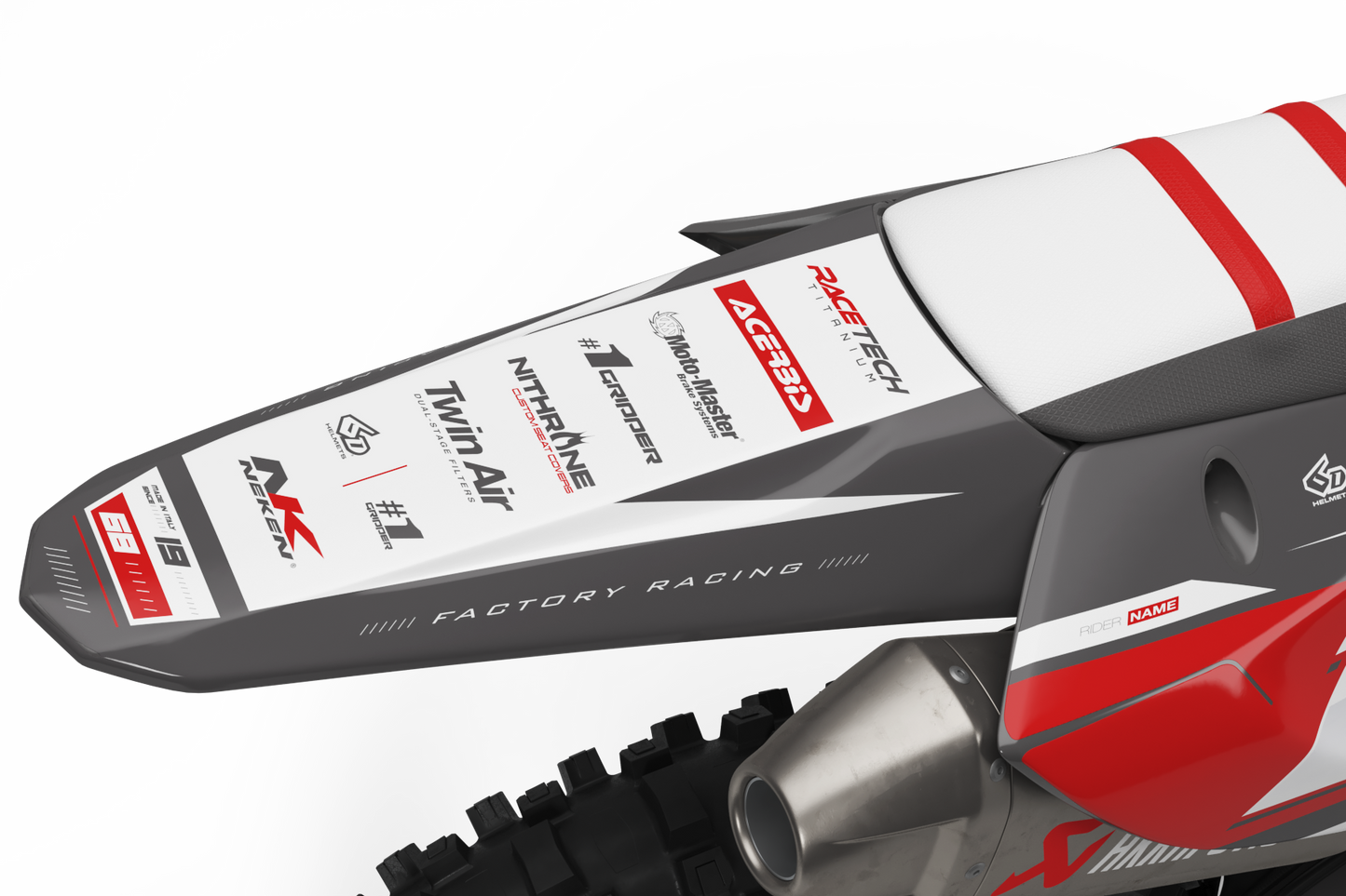 Fantic Treviso Graphics Kit - XX125 XX250 XXF250 XXF450