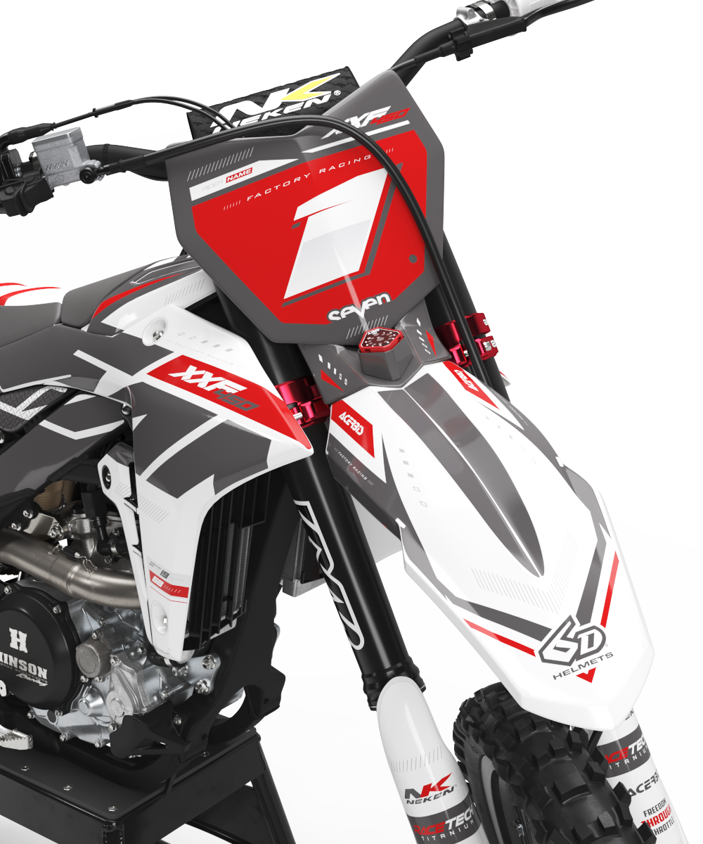 Fantic Treviso Graphics Kit - XX125 XX250 XXF250 XXF450