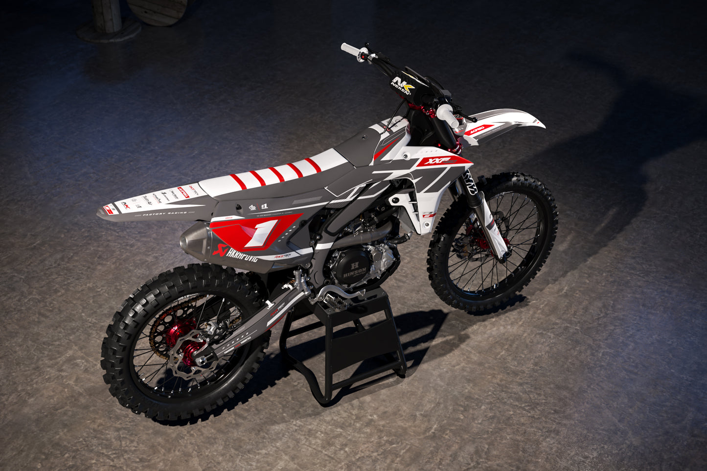 Fantic Treviso Graphics Kit - XX125 XX250 XXF250 XXF450