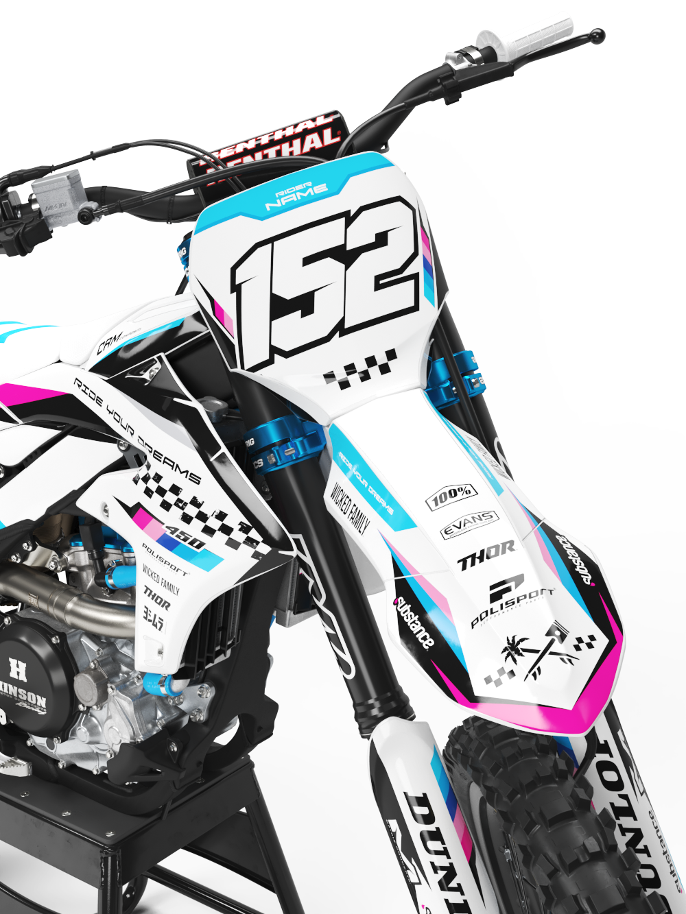 Yamaha Catania Graphics Kit - YZ65 YZ85 YZ125 YZ250 YZF YZ250F YZ450F WR 250F 450F