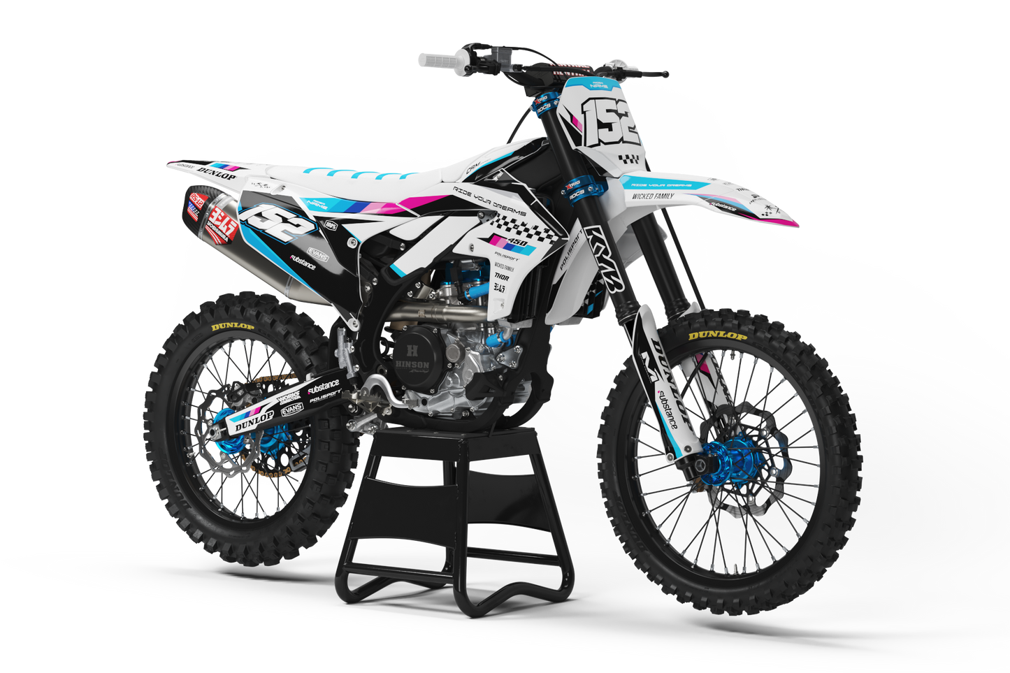 Yamaha Catania Graphics Kit - YZ65 YZ85 YZ125 YZ250 YZF YZ250F YZ450F WR 250F 450F