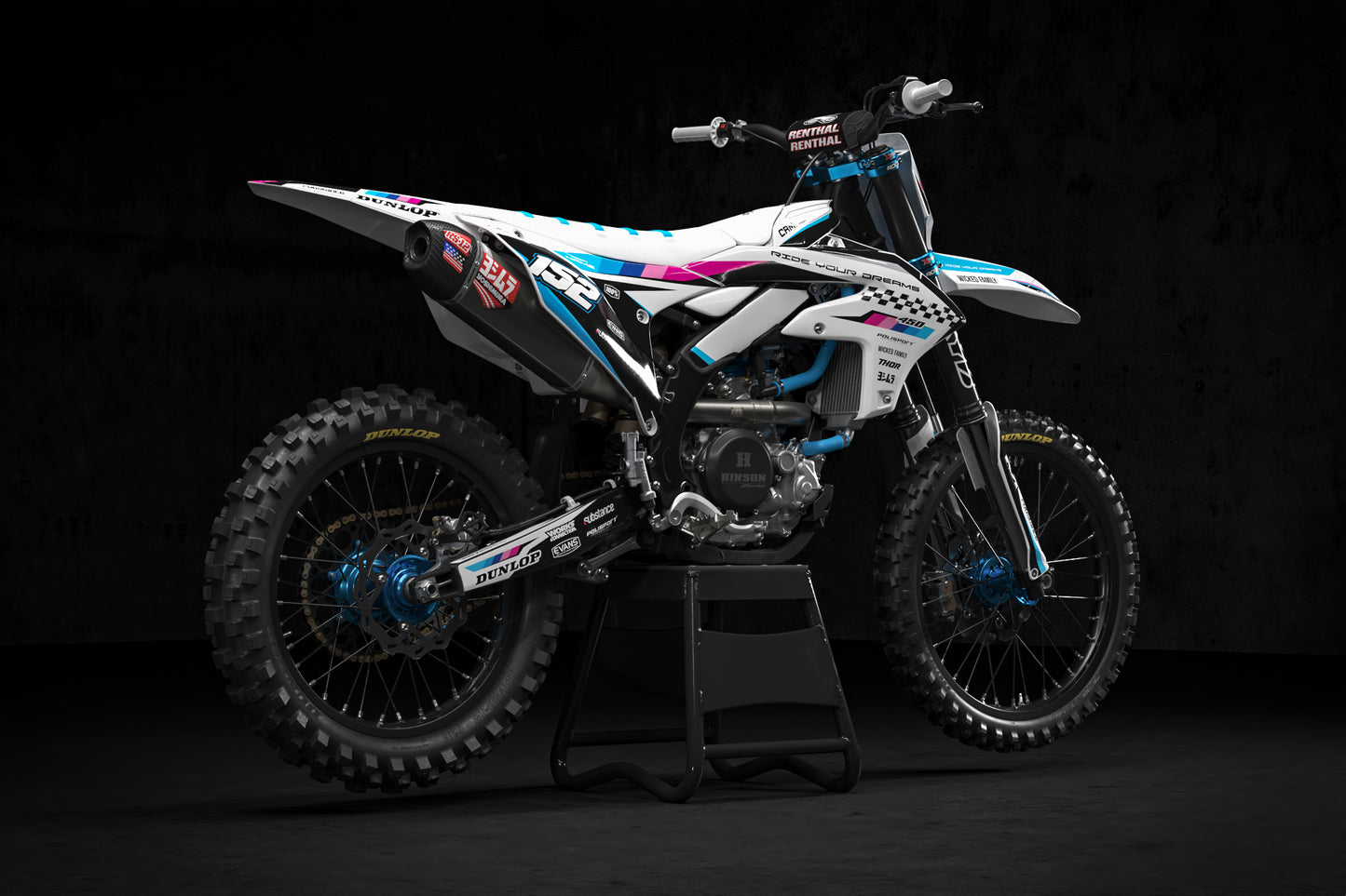 Yamaha Catania Graphics Kit - YZ65 YZ85 YZ125 YZ250 YZF YZ250F YZ450F WR 250F 450F