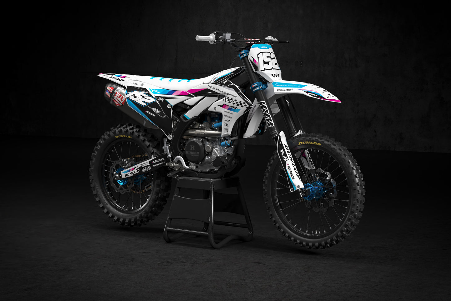Yamaha Catania Graphics Kit - YZ65 YZ85 YZ125 YZ250 YZF YZ250F YZ450F WR 250F 450F