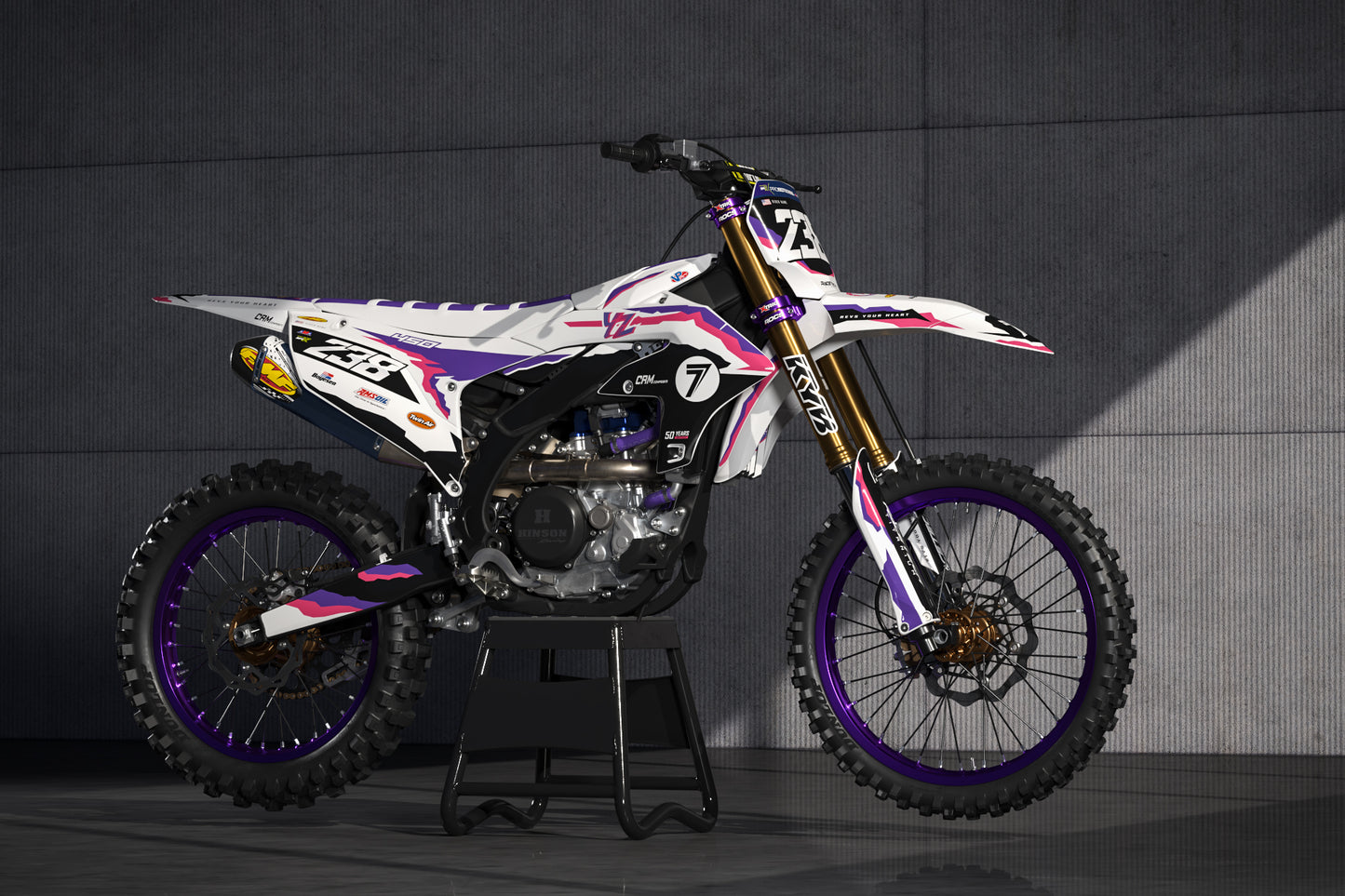 Yamaha Iwata Graphics Kit - YZ65 YZ85 YZ125 YZ250 YZF YZ250F YZ450F WR 250F 450F