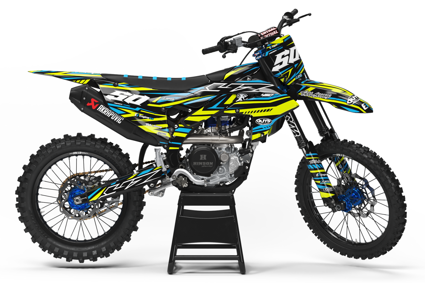 Yamaha Málaga Graphics Kit - YZ65 YZ85 YZ125 YZ250 YZF YZ250F YZ450F WR 250F 450F