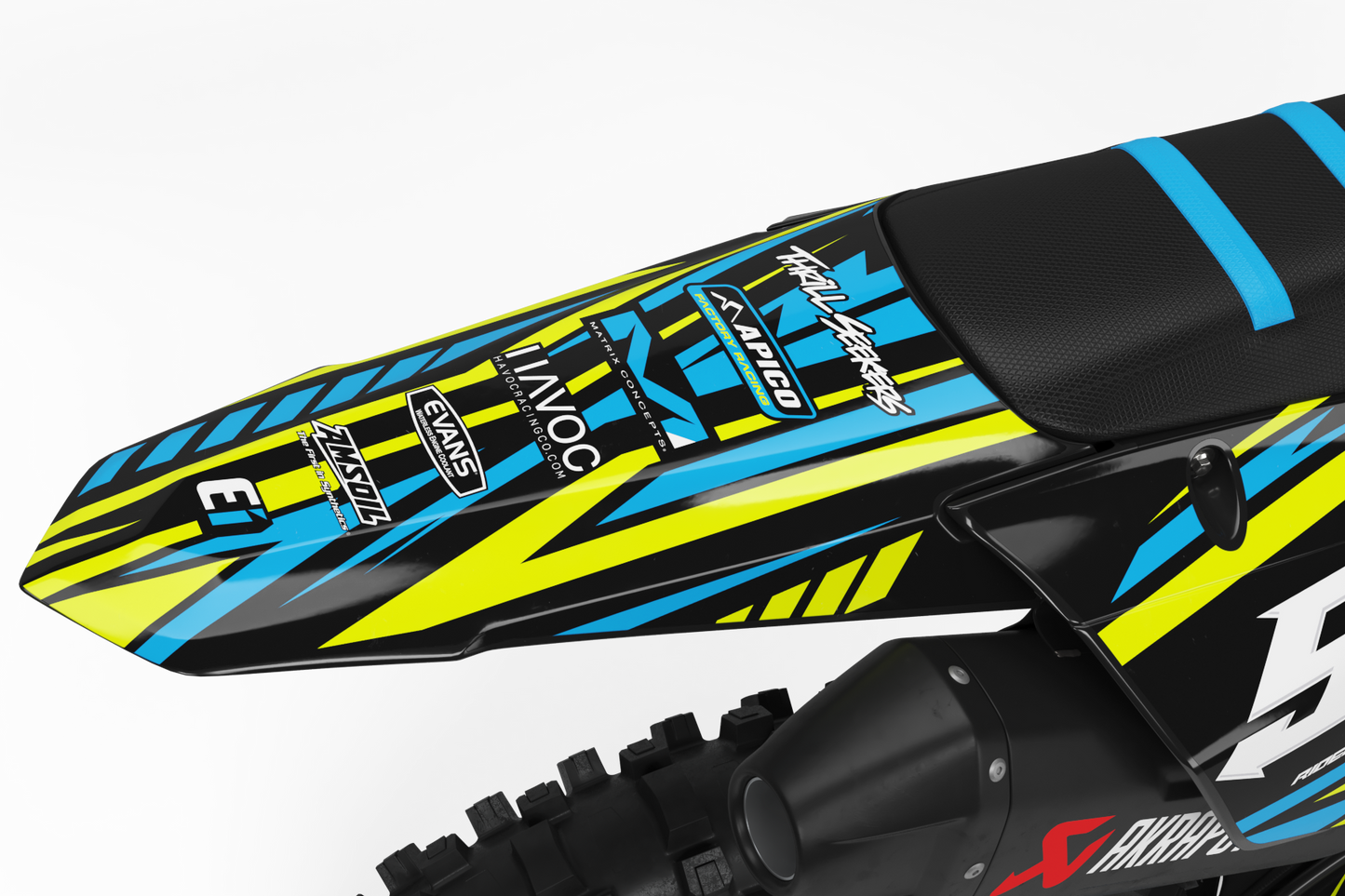 Yamaha Málaga Graphics Kit - YZ65 YZ85 YZ125 YZ250 YZF YZ250F YZ450F WR 250F 450F