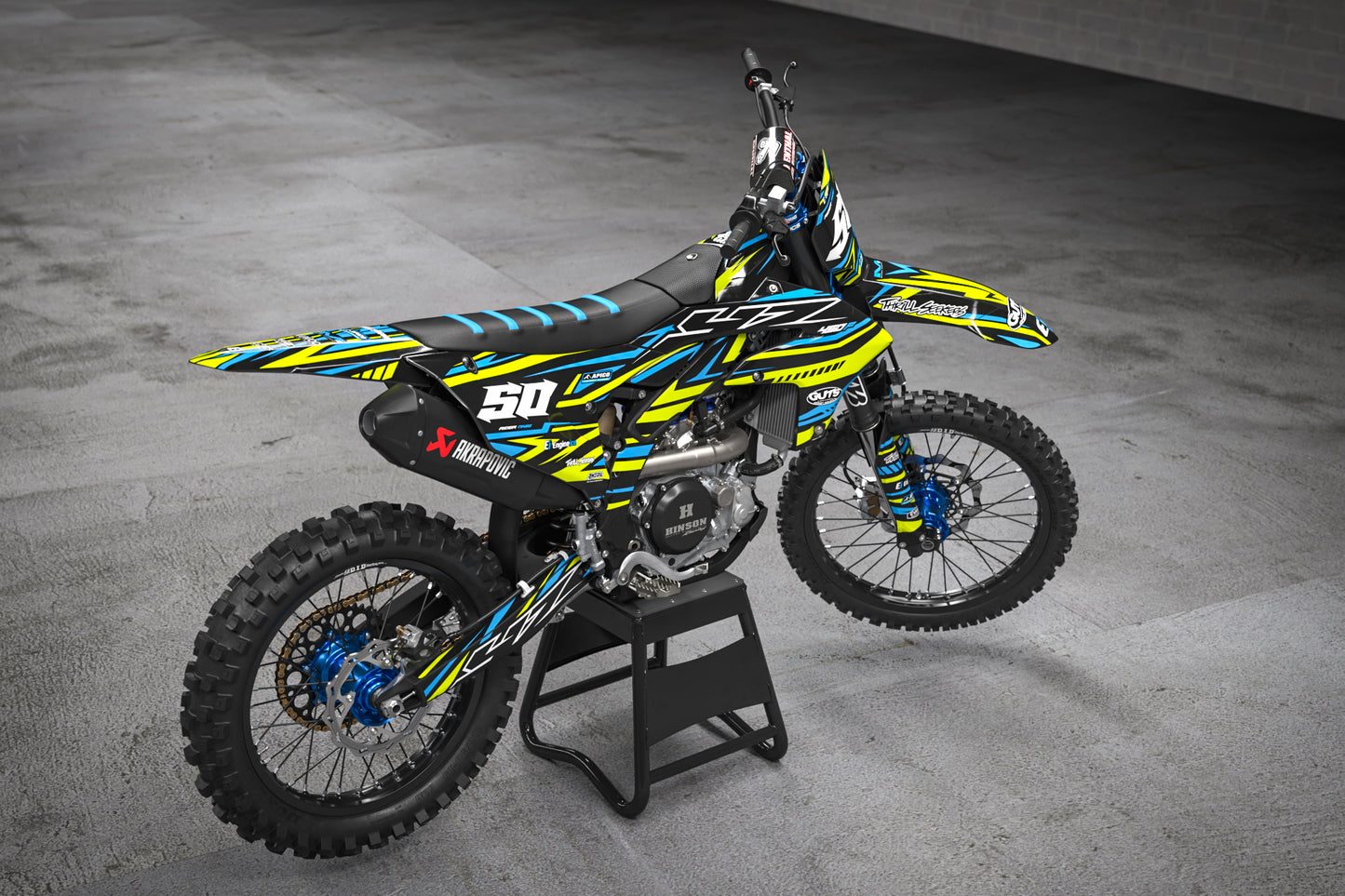 Yamaha Málaga Graphics Kit - YZ65 YZ85 YZ125 YZ250 YZF YZ250F YZ450F WR 250F 450F