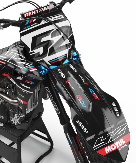 Yamaha Nassau Graphics Kit - YZ65 YZ85 YZ125 YZ250 YZF YZ250F YZ450F WR 250F 450F