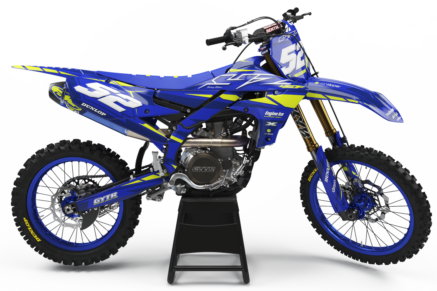 Yamaha Orlando Graphics Kit - YZ65 YZ85 YZ125 YZ250 YZF YZ250F YZ450F WR 250F 450F