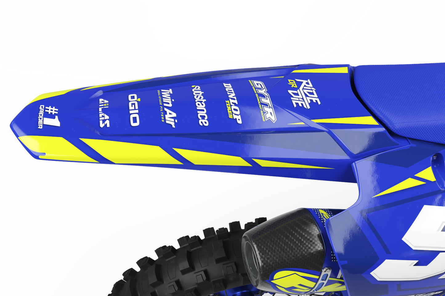 Yamaha Orlando Graphics Kit - YZ65 YZ85 YZ125 YZ250 YZF YZ250F YZ450F WR 250F 450F