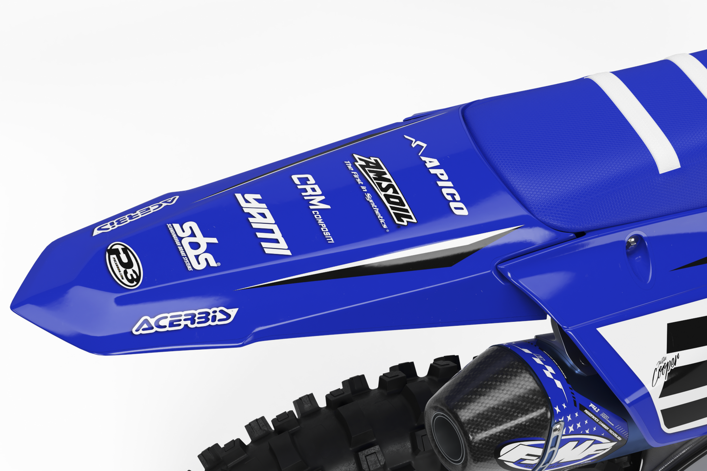 Yamaha Paris Graphics Kit - YZ65 YZ85 YZ125 YZ250 YZF YZ250F YZ450F WR 250F 450F