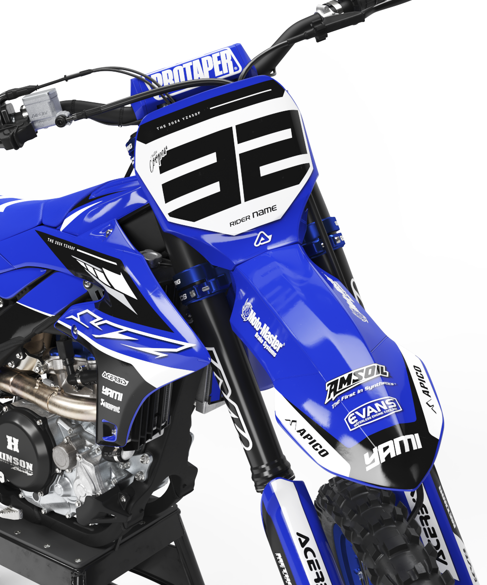 Yamaha Paris Graphics Kit - YZ65 YZ85 YZ125 YZ250 YZF YZ250F YZ450F WR 250F 450F