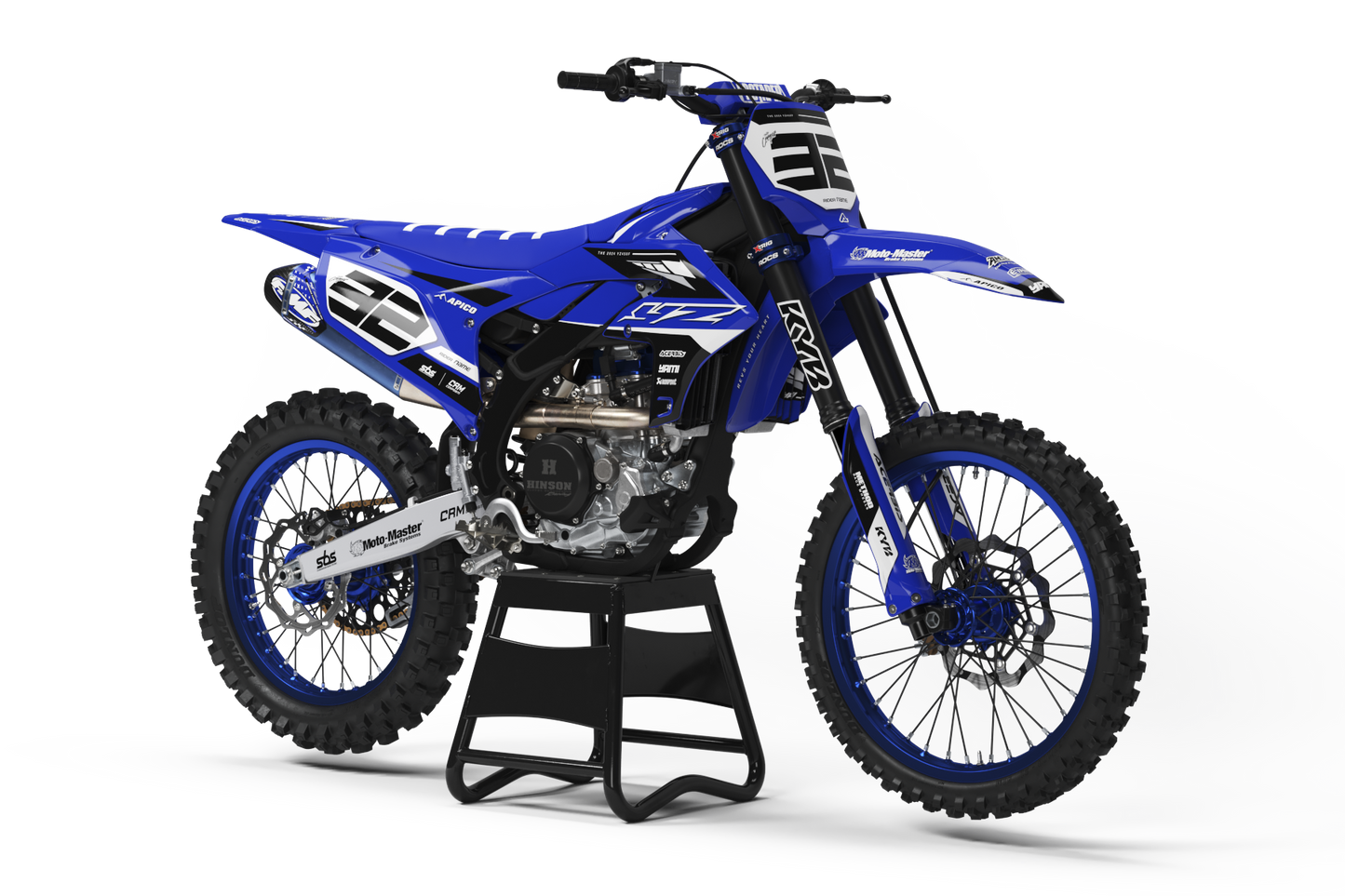 Yamaha Paris Graphics Kit - YZ65 YZ85 YZ125 YZ250 YZF YZ250F YZ450F WR 250F 450F