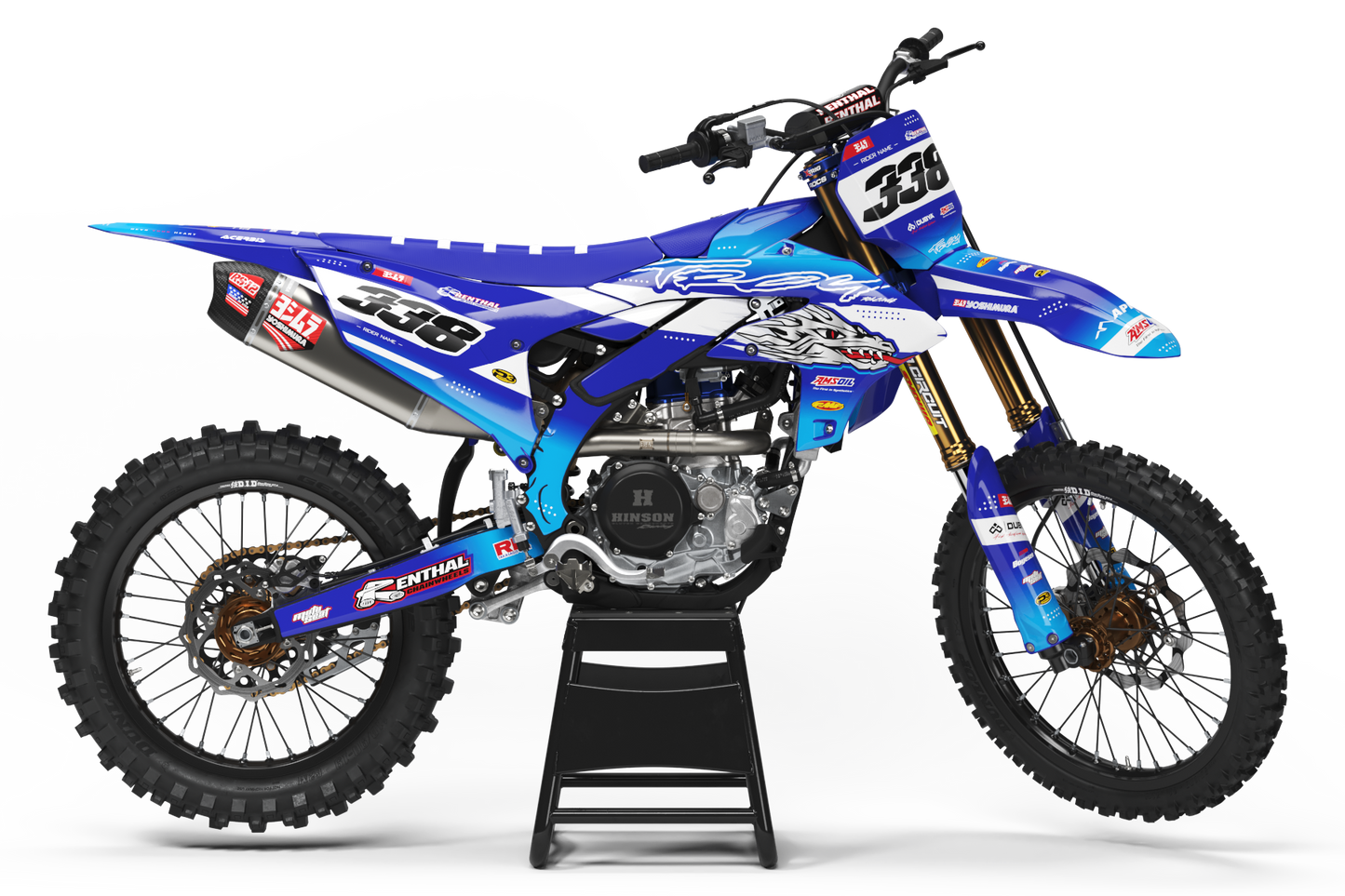 Yamaha San Diego Graphics Kit - YZ65 YZ85 YZ125 YZ250 YZF YZ250F YZ450F WR 250F 450F
