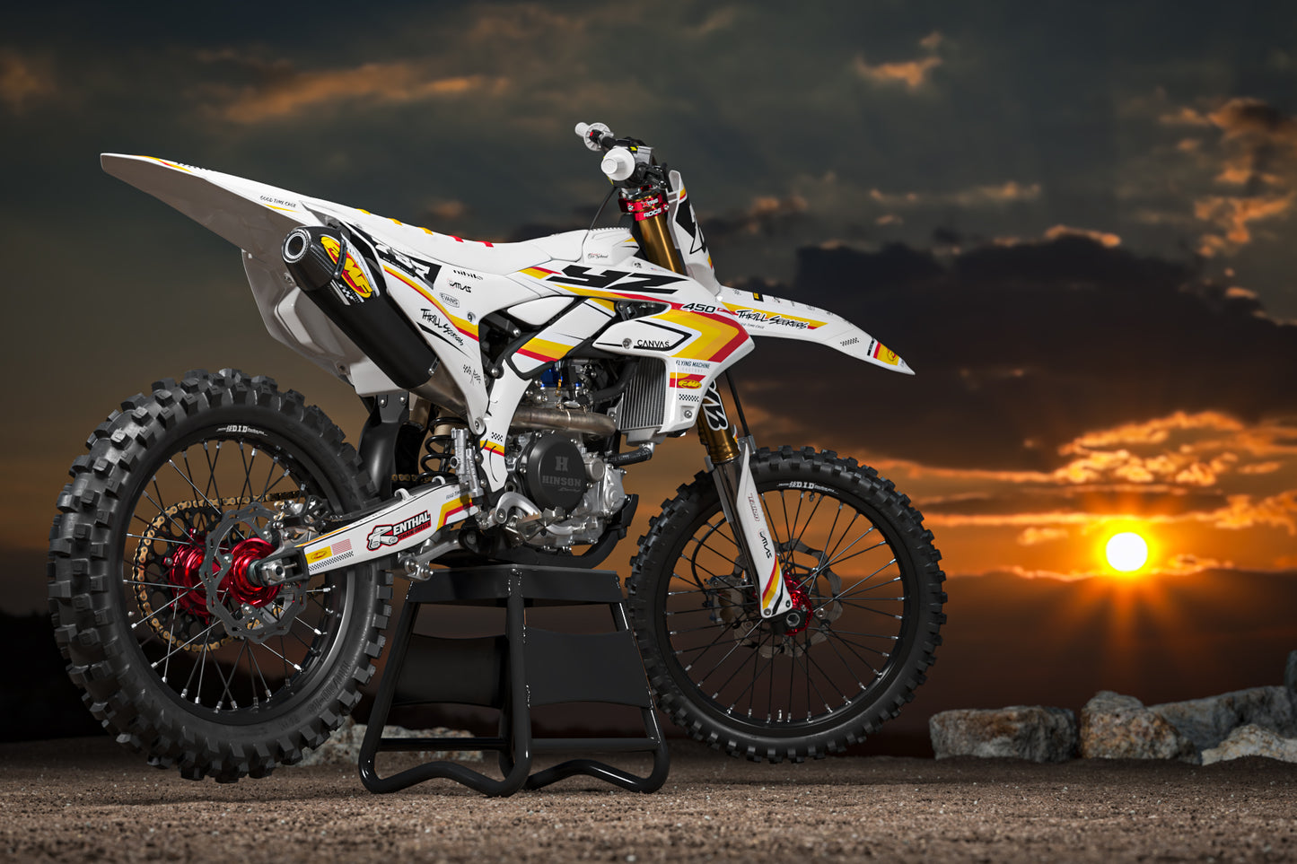 Yamaha Sao Paulo Graphics Kit - YZ65 YZ85 YZ125 YZ250 YZF YZ250F YZ450F WR 250F 450F