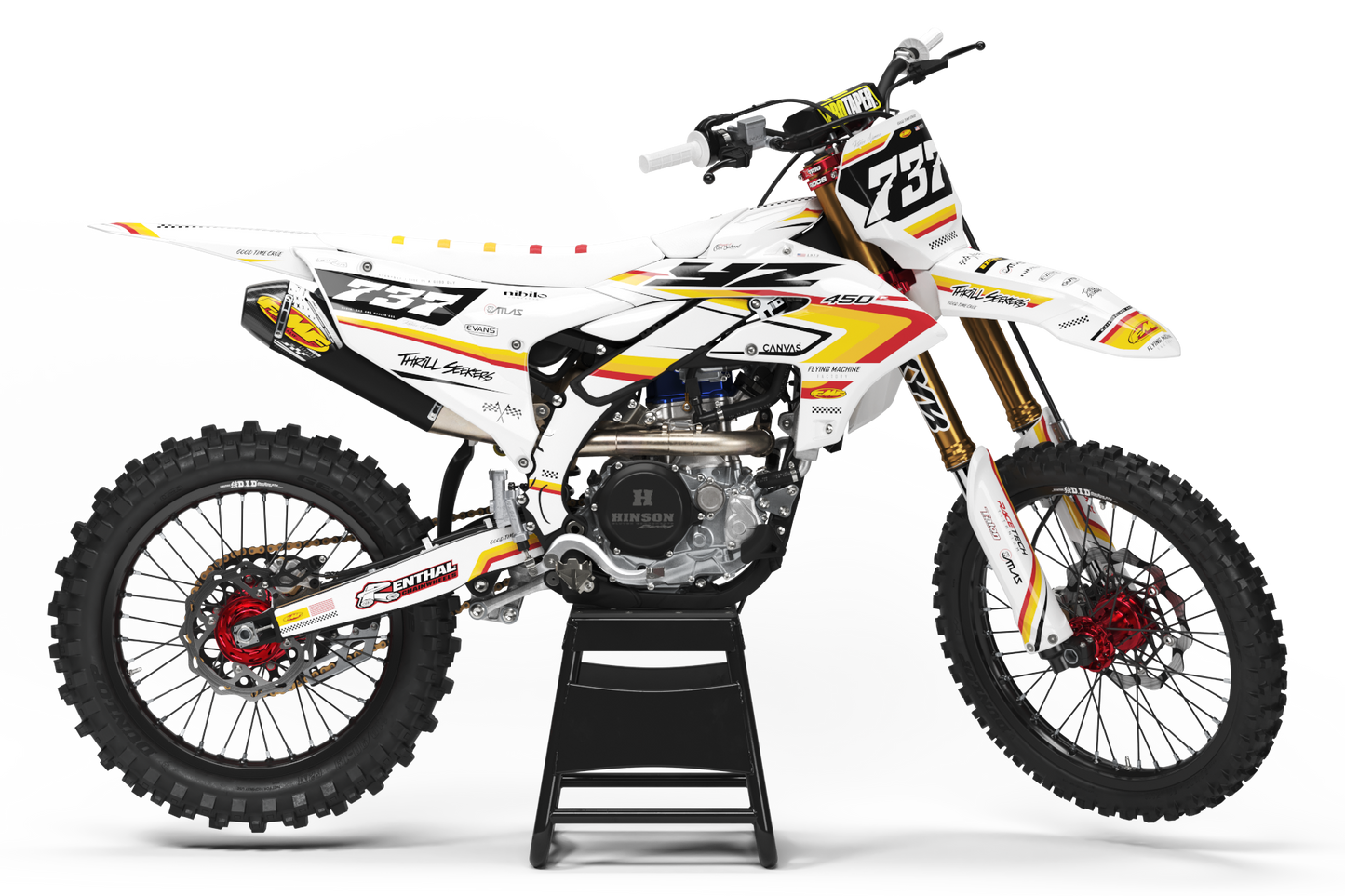 Yamaha Sao Paulo Graphics Kit - YZ65 YZ85 YZ125 YZ250 YZF YZ250F YZ450F WR 250F 450F