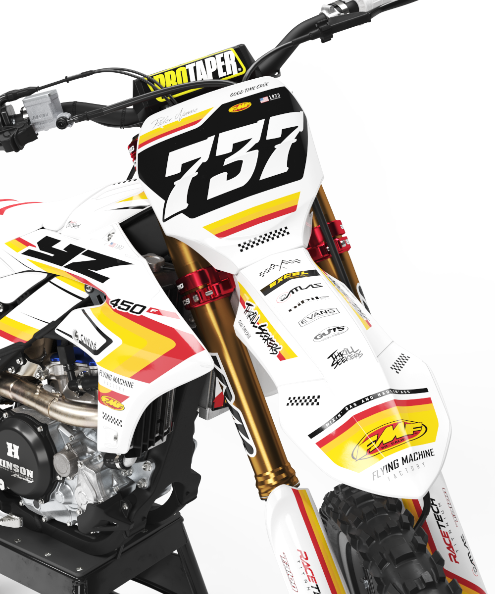 Yamaha Sao Paulo Graphics Kit - YZ65 YZ85 YZ125 YZ250 YZF YZ250F YZ450F WR 250F 450F