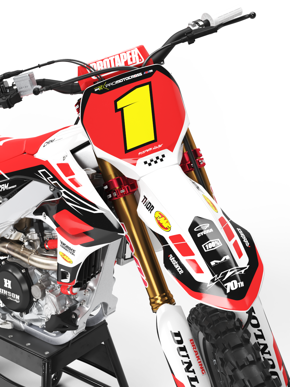 Yamaha Southwick Graphics Kit - YZ65 YZ85 YZ125 YZ250 YZF YZ250F YZ450F WR 250F 450F (Copy)