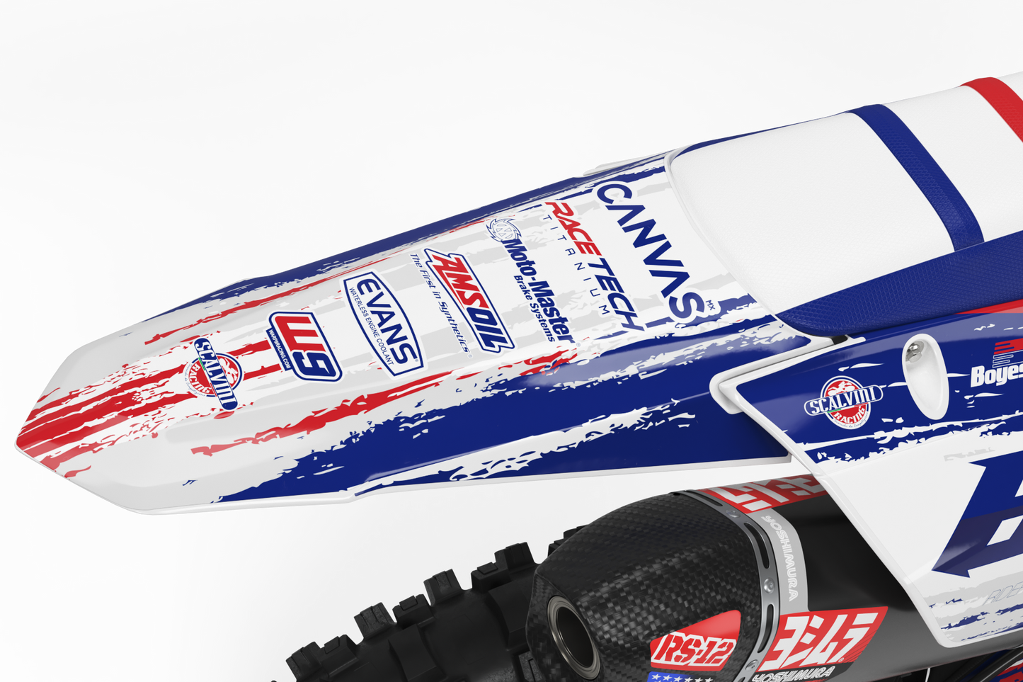 Yamaha Washington Graphics Kit - YZ65 YZ85 YZ125 YZ250 YZF YZ250F YZ450F WR 250F 450F