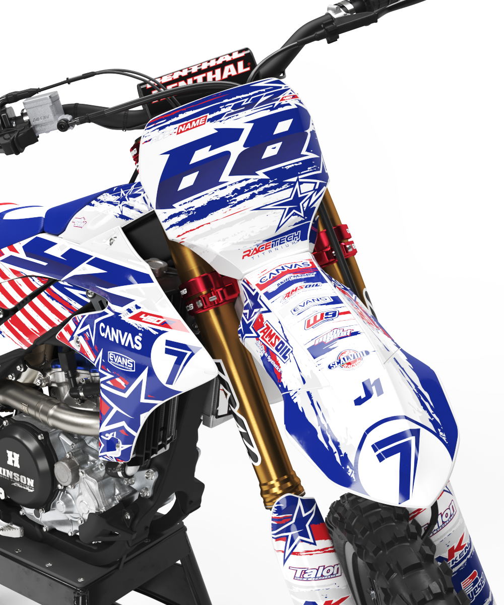 Yamaha Washington Graphics Kit - YZ65 YZ85 YZ125 YZ250 YZF YZ250F YZ450F WR 250F 450F