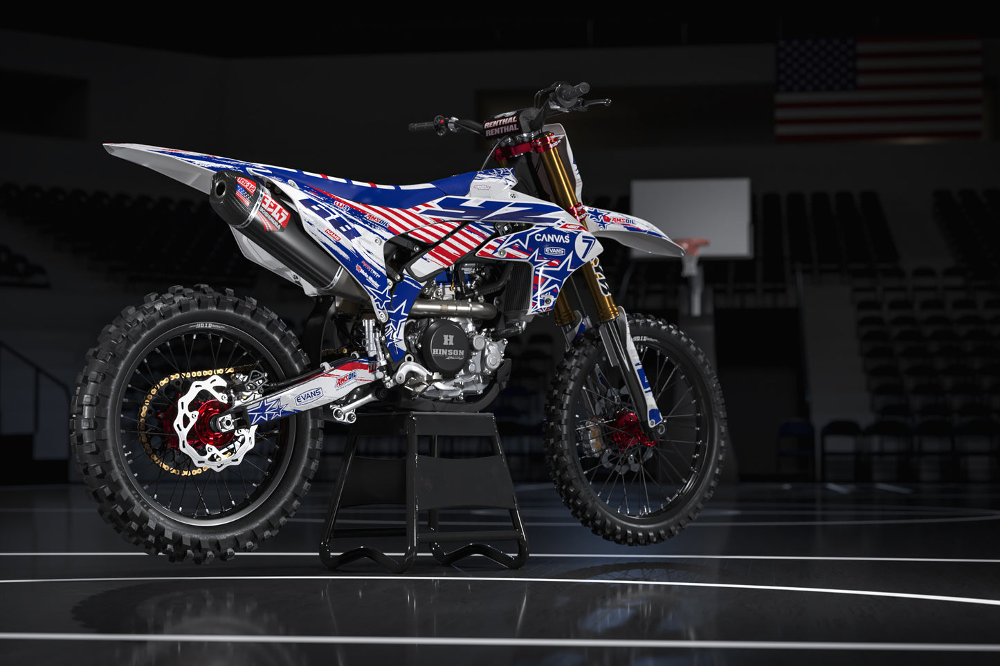 Yamaha Washington Graphics Kit - YZ65 YZ85 YZ125 YZ250 YZF YZ250F YZ450F WR 250F 450F