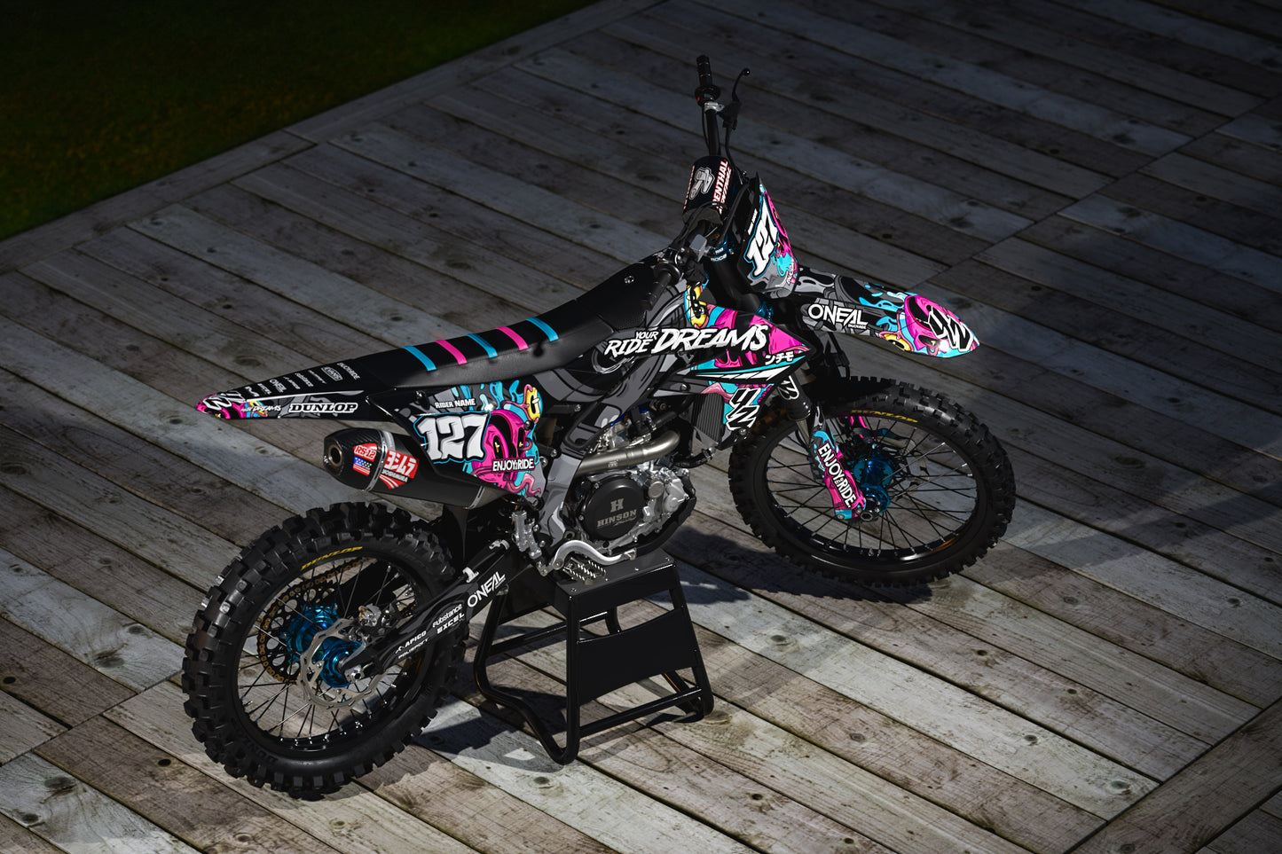 Yamaha Zakynthos Graphics Kit - YZ65 YZ85 YZ125 YZ250 YZF YZ250F YZ450F WR 250F 450F