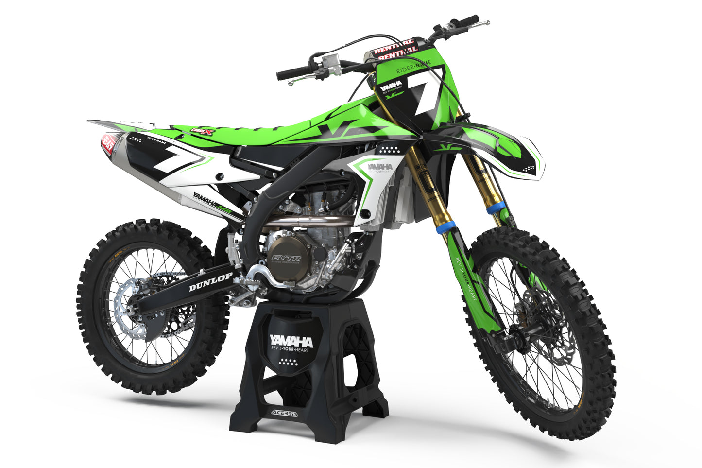 Yamaha Katana Graphics Kit - YZ65 YZ85 YZ125 YZ250 YZF YZ250F YZ450F WR 250F 450F