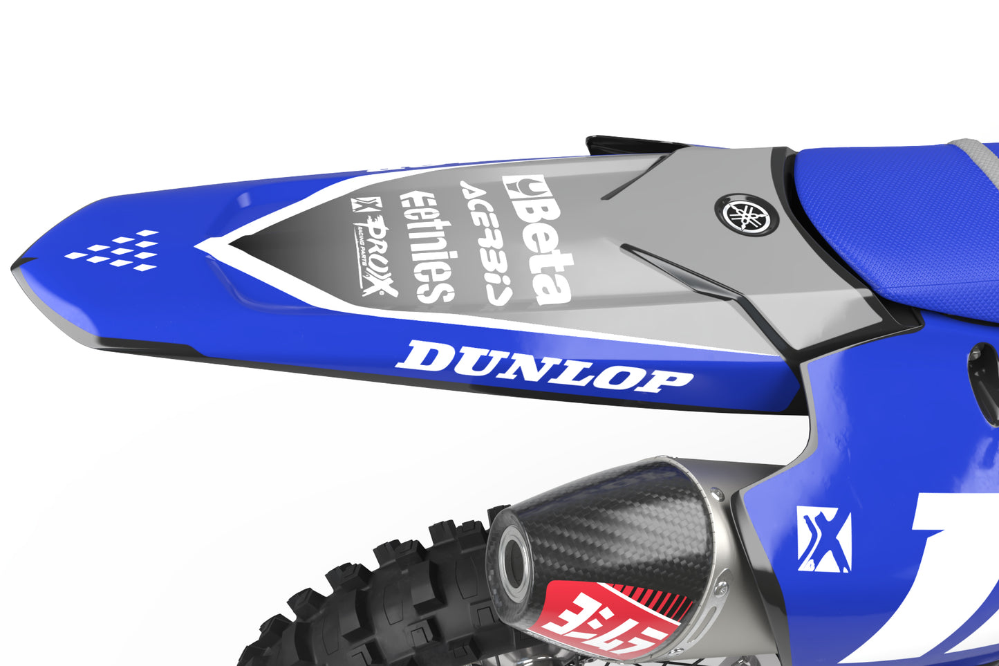 Yamaha Vendetta 1 Graphics Kit - YZ65 YZ85 YZ125 YZ250 YZF YZ250F YZ450F WR 250F 450F