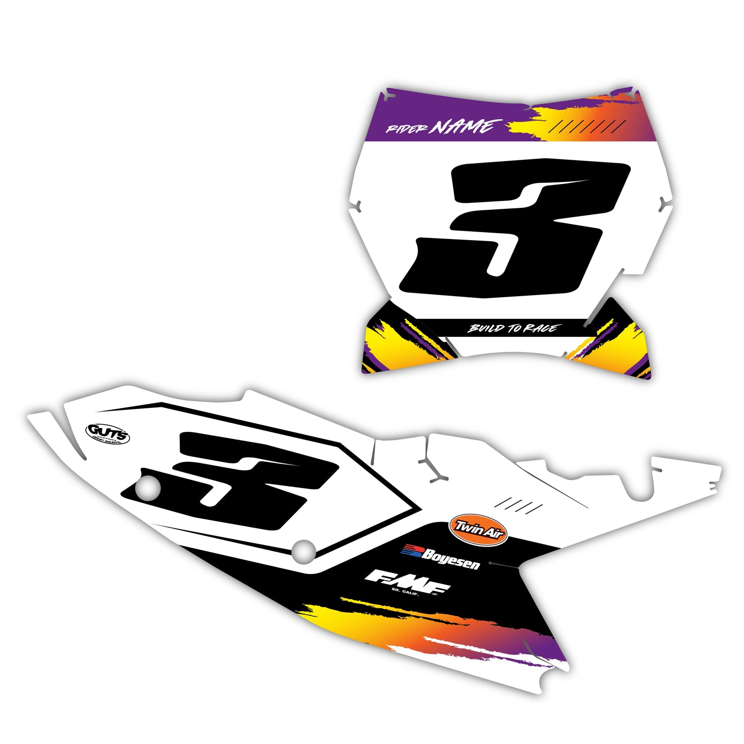 Background Graphics to Fit KTM Dirt Bikes